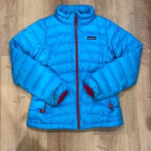 Blue/pink Patagonia Kids Jacket